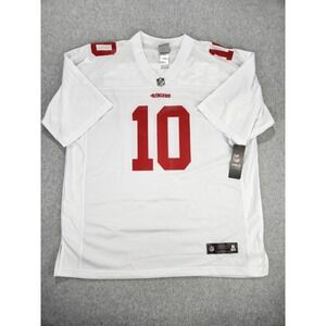 San Francisco 49ers #10 Jimmy GAROPPLO NFL Pro Line Football Jersey White‎ Sz XL